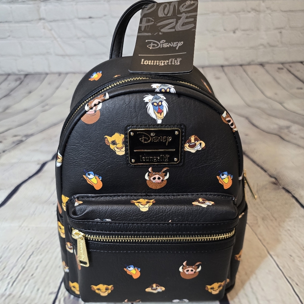Loungefly Black Mini Backpack